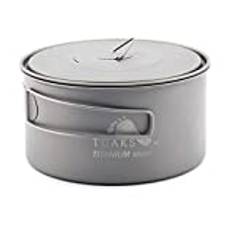 TOAKS Titanium Camping Pot Cup(375ml, 450ml, 550ml, 650ml, 750ml, 800ml, 900ml) … (900ml[POT-900-D130])