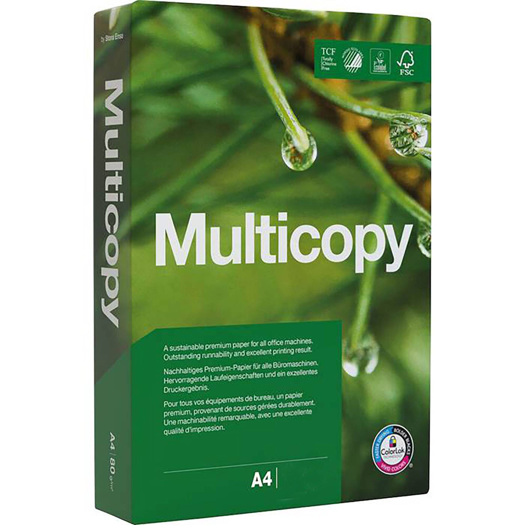 Papper Multicopy A4 160g 250/p