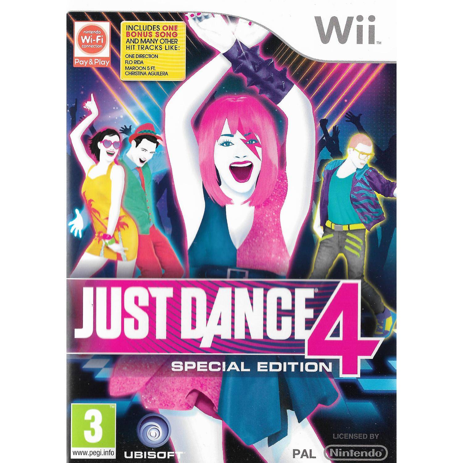 Just Dance 4 Special Edition Nintendo Wii Nordic (Begagnad)