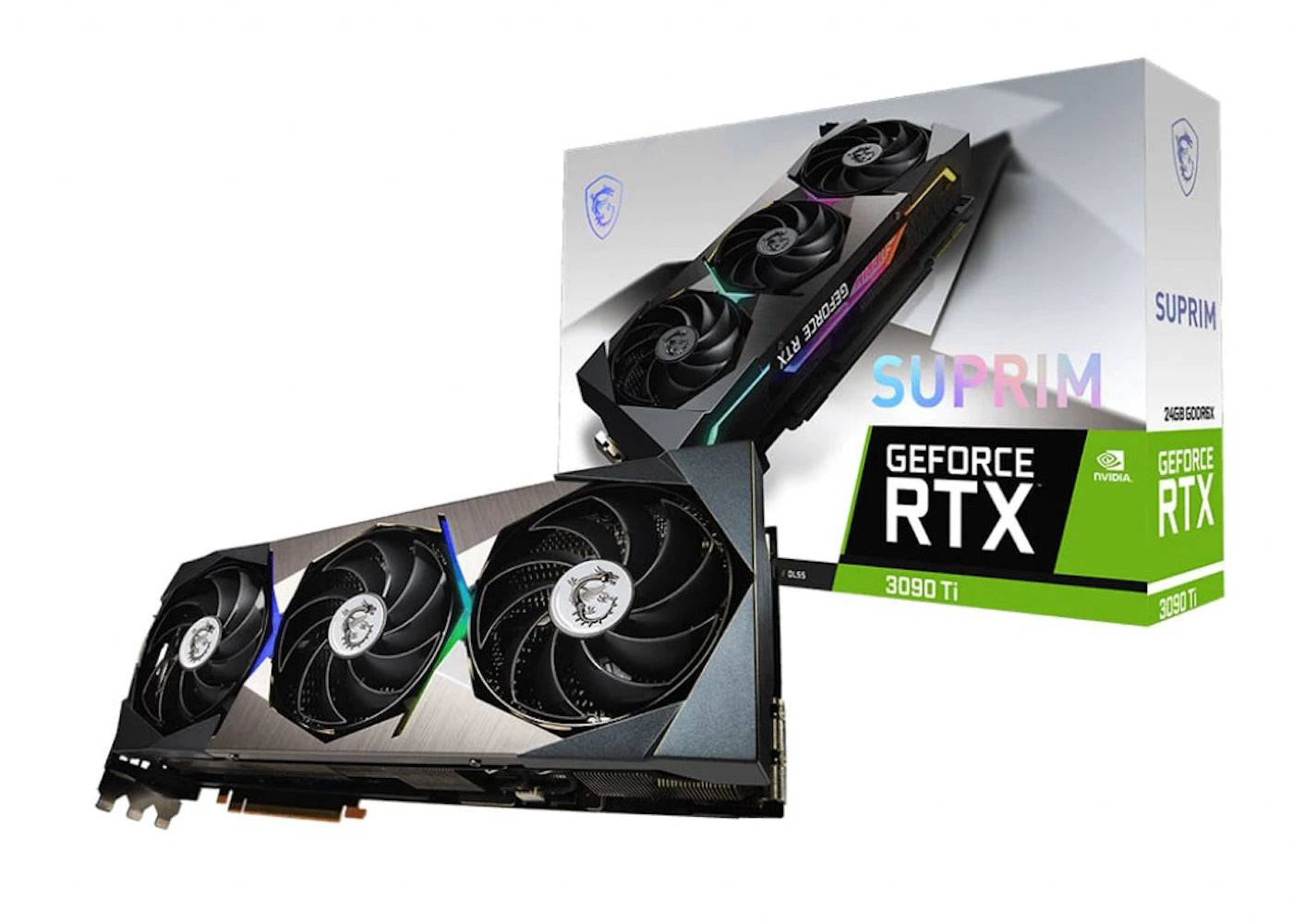 NVIDIA MSI GeForce RTX 3090 Ti SUPRIM 24G Graphics Card - One Size (One Size)