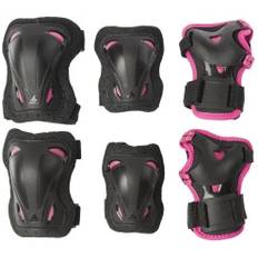 Rollerblade Skategear Junior Beskyttelsessæt 3-Pak (Sort/Lilla/Pink)