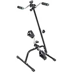 Mini träningscykel träning armar och ben pedalövare för hemövningar, träningscykel för äldre,