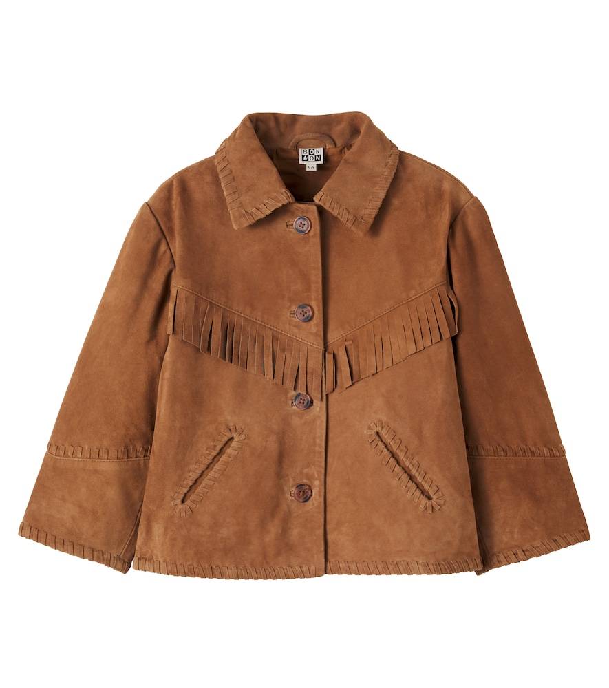 Bonton Pocahantas fringed suede jacket