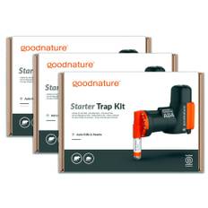 3-pack Goodnature A24 råttfälla - Startkit