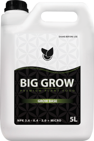 BIG GROW: Den ideelle kvælstofgødning – Neutral pH og syrefri 5L