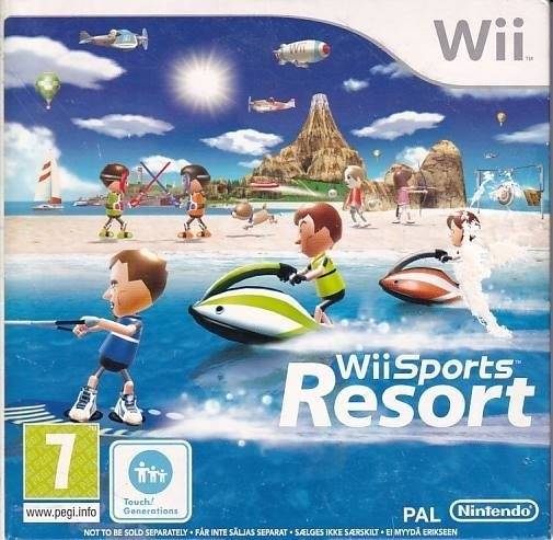 Wii Sports Resort - Sleeve - Nintendo Wii (B Grade) (Genbrug)