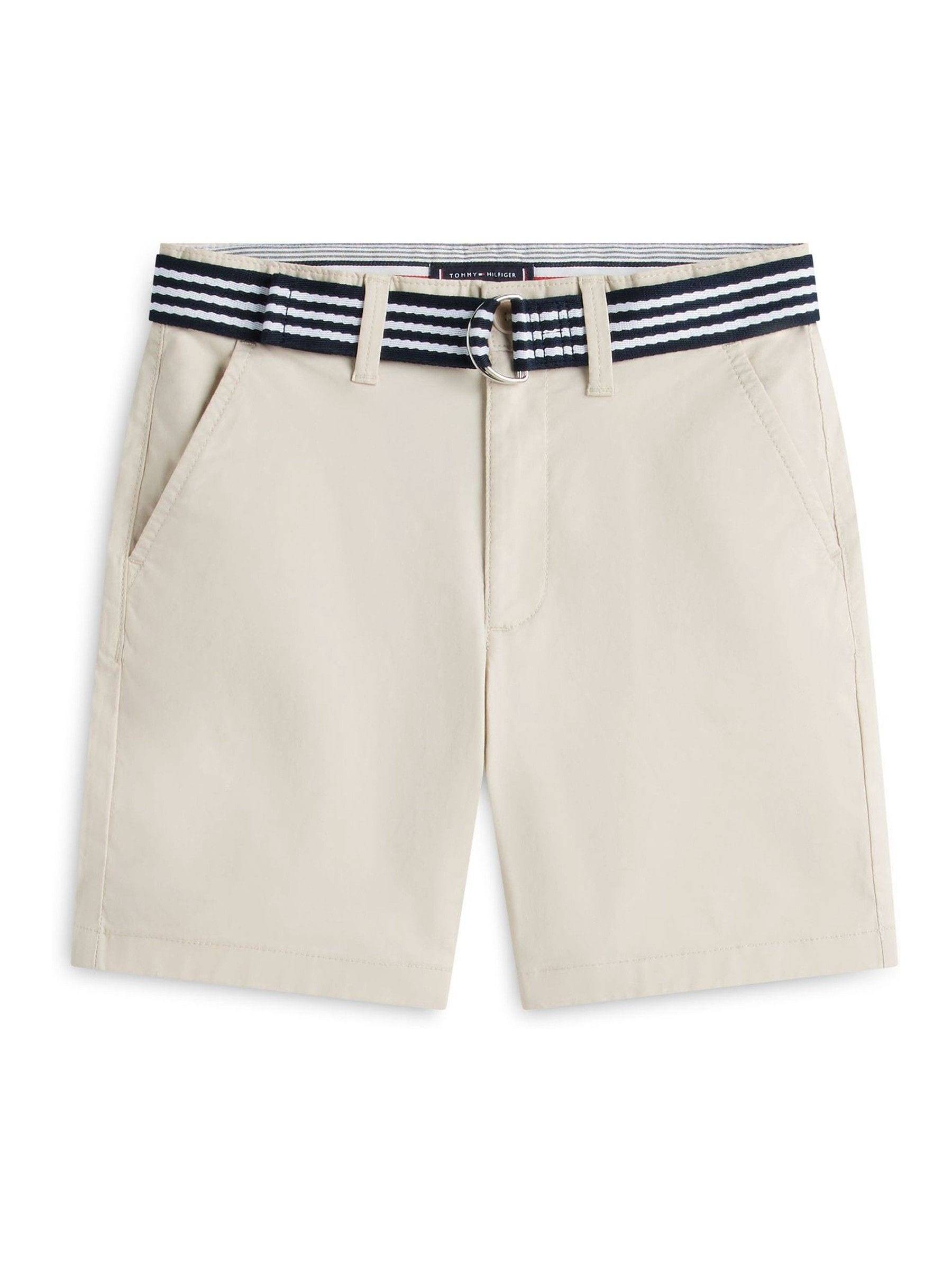 Tommy Hilfiger Tommy Hilfiger Nude Essential Signature Belt Loose Chino Shorts - 176cm (16 Years)