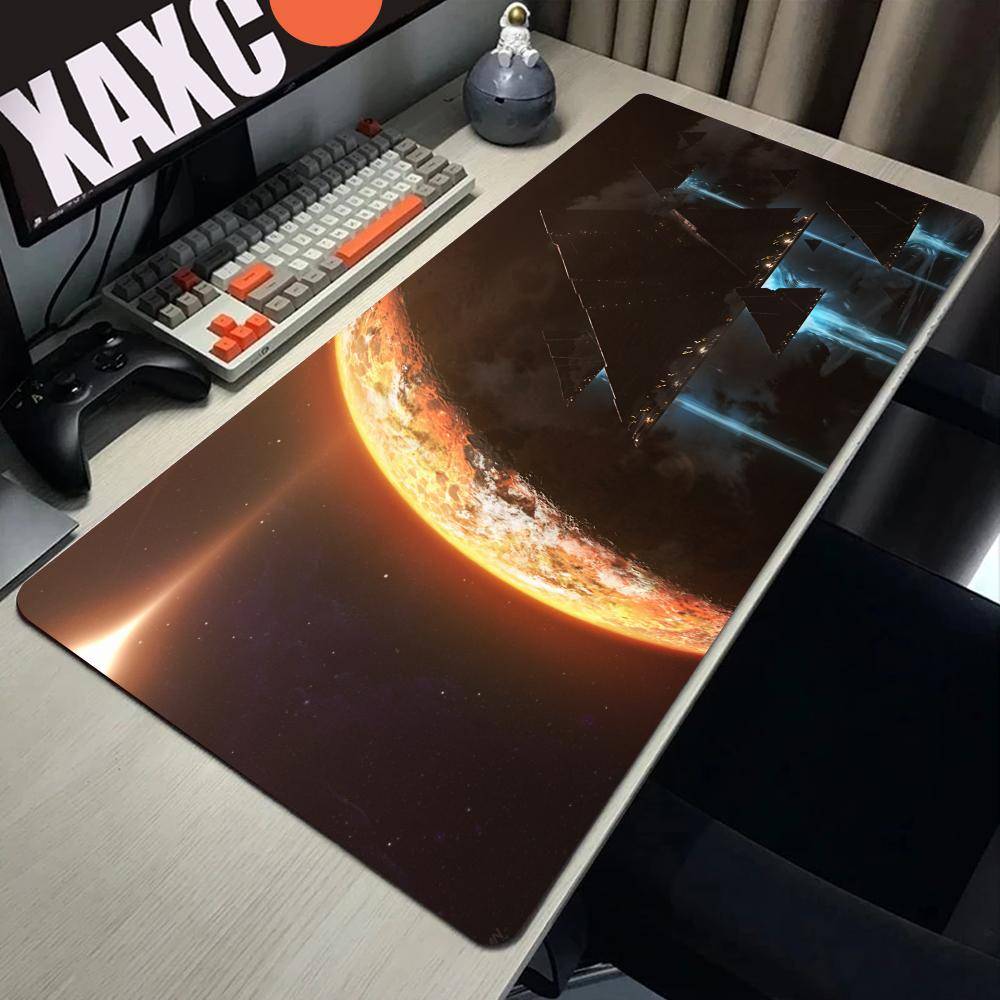 Destiny 2 Musmatta Tecknad Lockedge Stor Spelmusmatta Dator Spelare Tangentbord Musmatta Skrivbord Musmatta för PC Skrivbordspad
