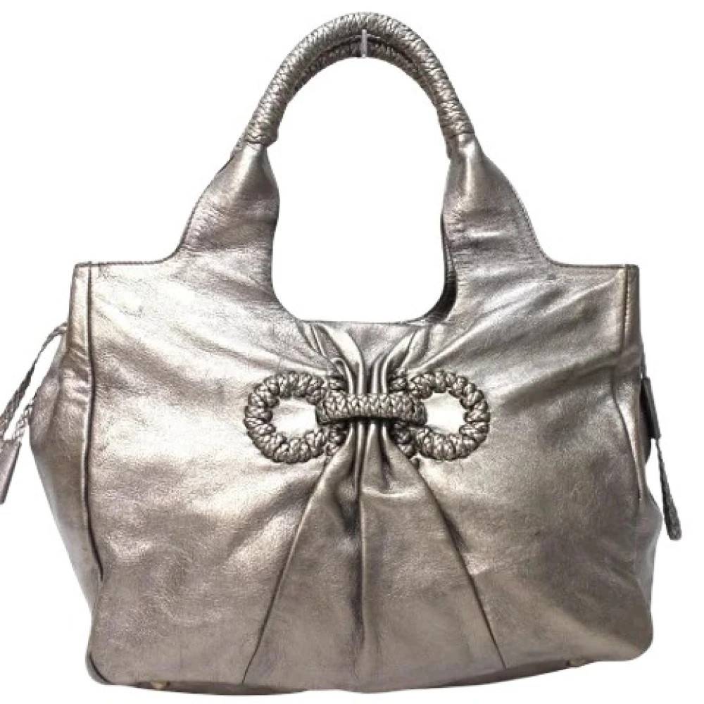 Salvatore Ferragamo Pre-owned - Pre-owned Gancini Handväska Vintage - Dam - ONE Size - Läder
