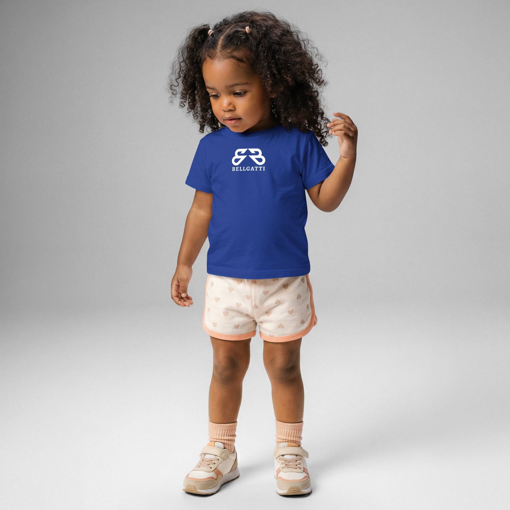Bellgatti Signature Love Kids T-Shirt - Royal Blue / 6M