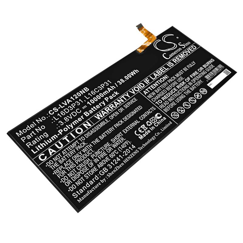 Batteri till Lenovo Yoga mfl - 10.000 mAh
