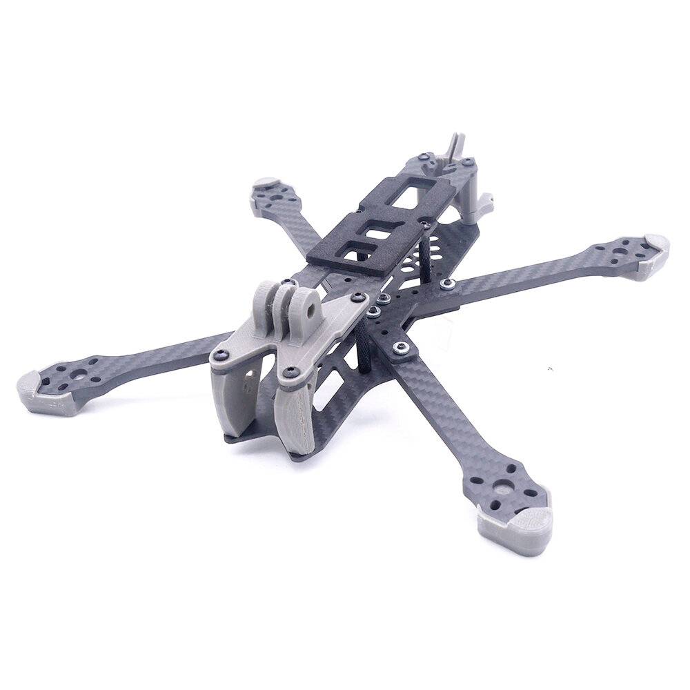 TEOSAW Dipper 5 230mm hjulbas 5 mm arms tjocklek X typ 5 tums fristil ramkit Stöd för VISTA / DJI Air Unit för RC Drone
