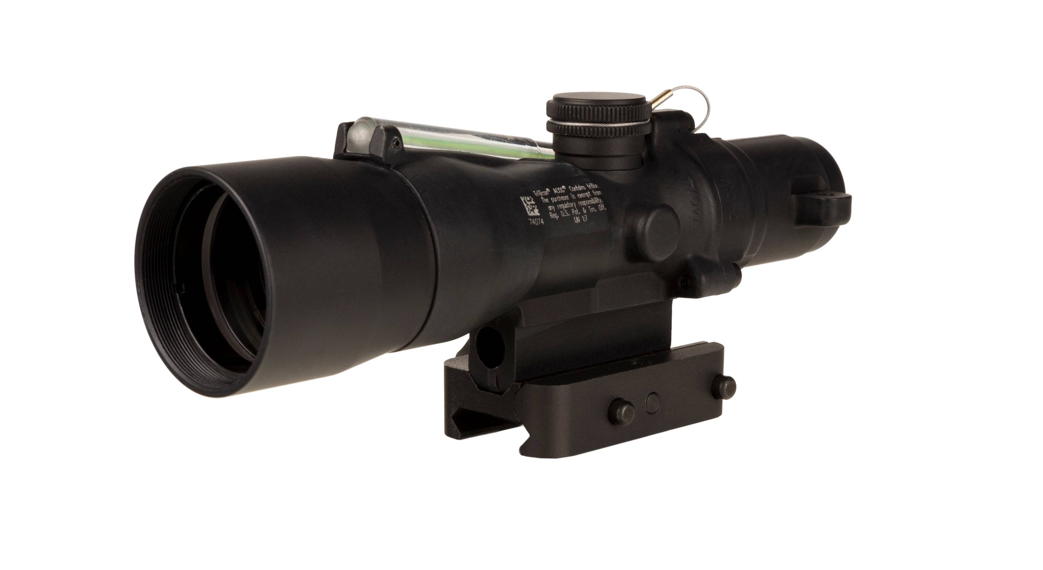 Trijicon - ACOG TA33 - 3x30 mm prismasikte - grön hästsko/punkt, 7,62x39/123 gr, Q-LOC-fäste