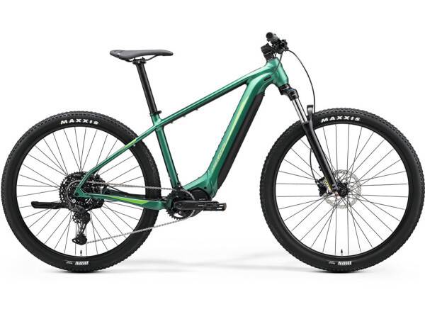 Merida eBig Nine 400 E-Mountainbike grøn - Cykelstørrelse Large