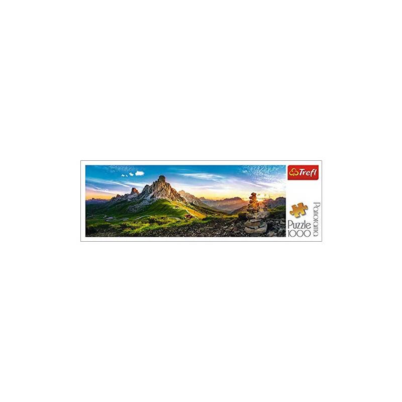 Trefl Puzzle 1000 Panorama – Passo di Giau, Dolomiten