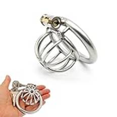 Chastity Cage Penis Cage för män Chastity bur penis ring （50mm）