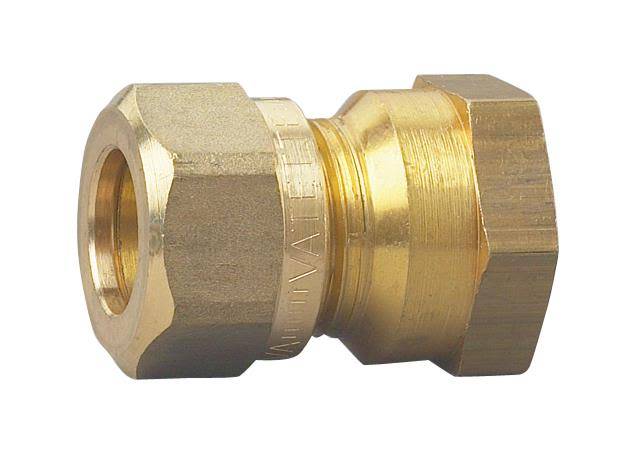Vatette FG0330435 Klemringskobling lige, inv tråd 12mm x G15