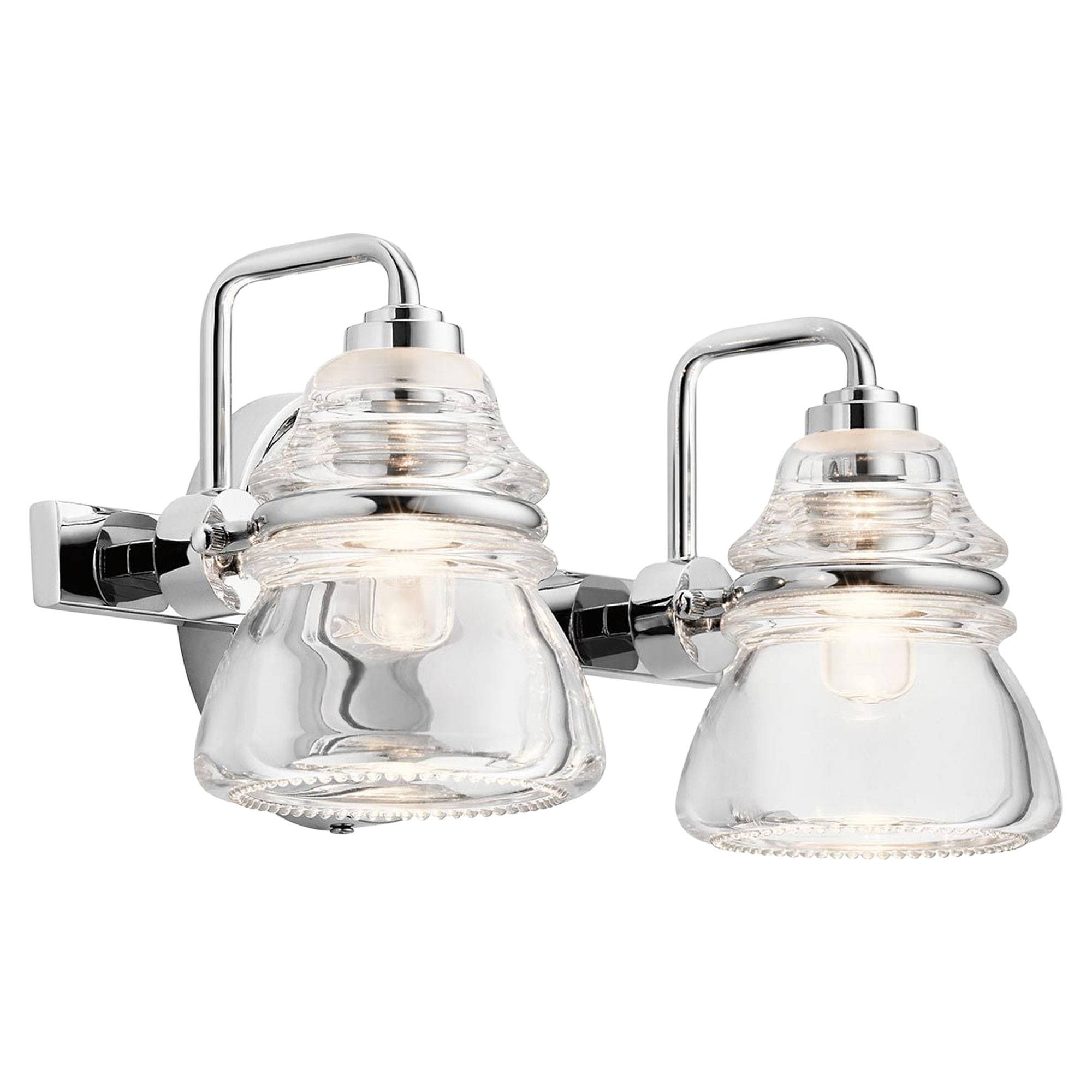 Kichler Vägglampa Duo Talland Polerad Krom