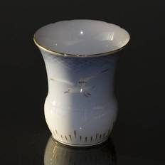 Mågestel med guld, vase, Bing & Grøn...