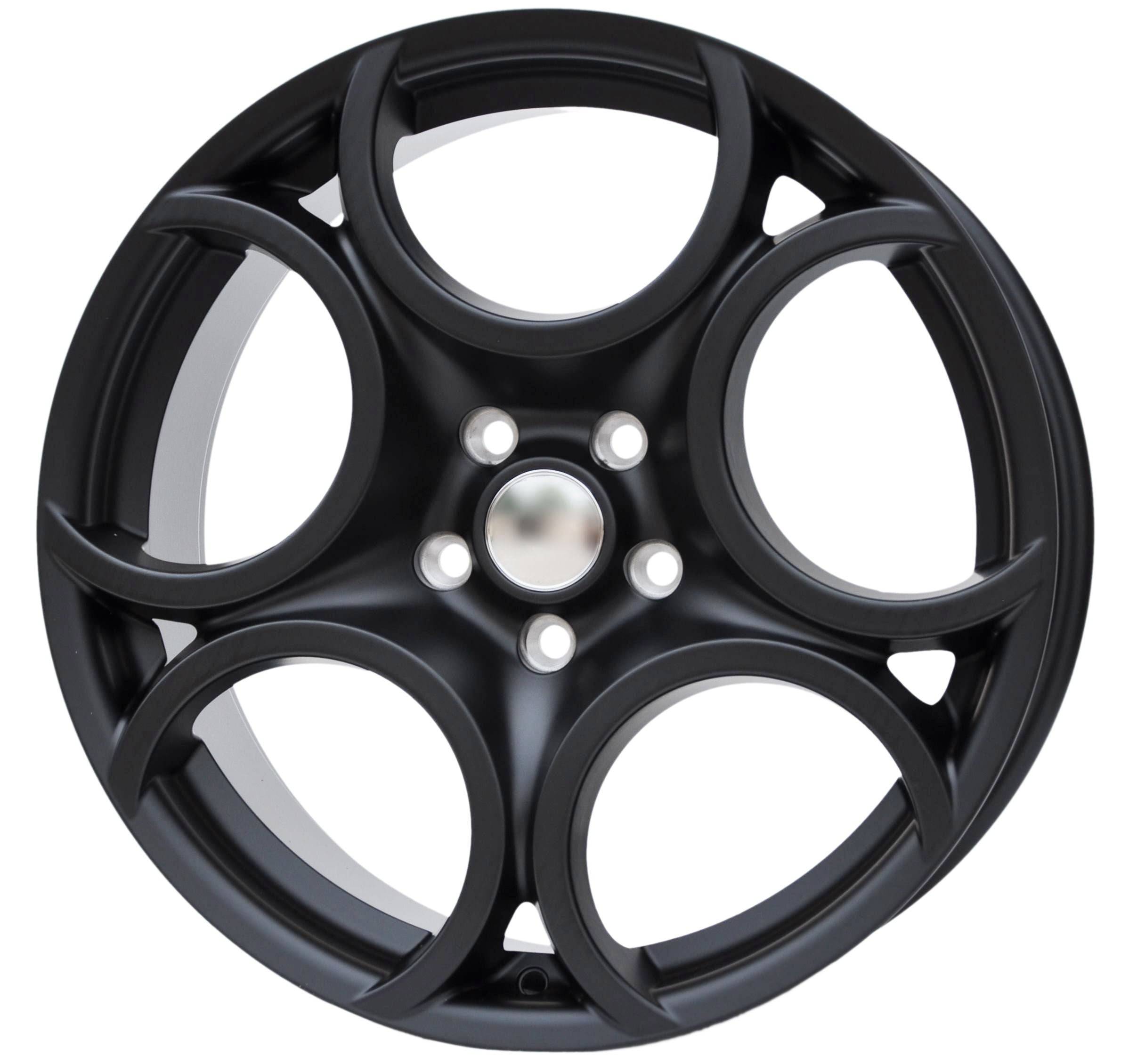PDW 1432 Alufælge 17" 7,5J 5x110 ET41 – Sort (sæt á 4)