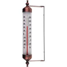 Udendørs termometer med bronzeeffekt design - Have termometer egnet til udendørs temperaturmåler væg drivhus garage let at hænge