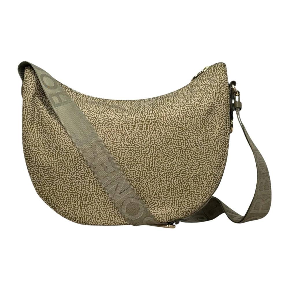 Borbonese Luna BAG Middle - Tasker - Dame - Brun - ONE SIZE - Uld
