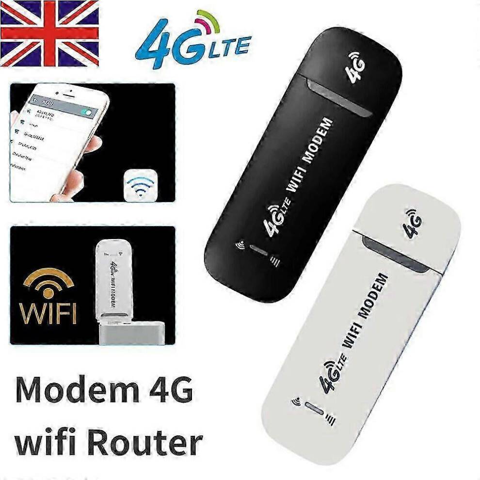 25-26 HJyang 4G LTE Ulåst USB Dongle Modem Stick Trådløs WiFi Adapter Kort Hotspot Rou OCE