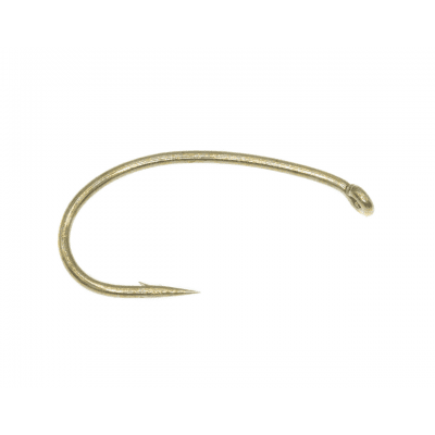 Tiemco TMC Flugbindningskrok 2457 Shrimp/Caddies Pupa 20Pack (Storlek: #8)
