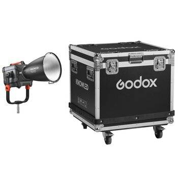 Godox KNOWLED MG4K R K1 RGB LED Light with Flight Case