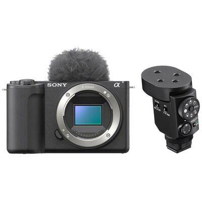 Sony Alpha ZV-E10 II vlog-kamera + ECM-M1-mikrofon