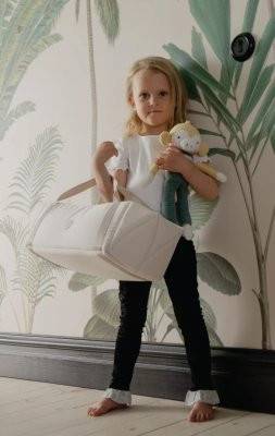Najell - Mini Babynest SleepCarrier til Dukker - Oat Beige