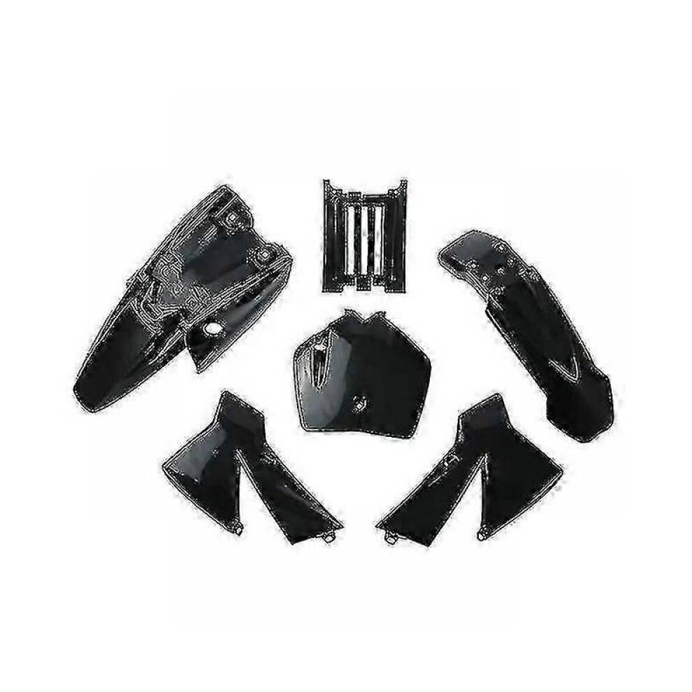 (Black) Compatible Ktm Sx 50cc 50 50sx Mini Adventure Junior Adventur 2003-2008 Dirt Bike Pit Bike New 3 Color Plastic Body Fender Kit Boris