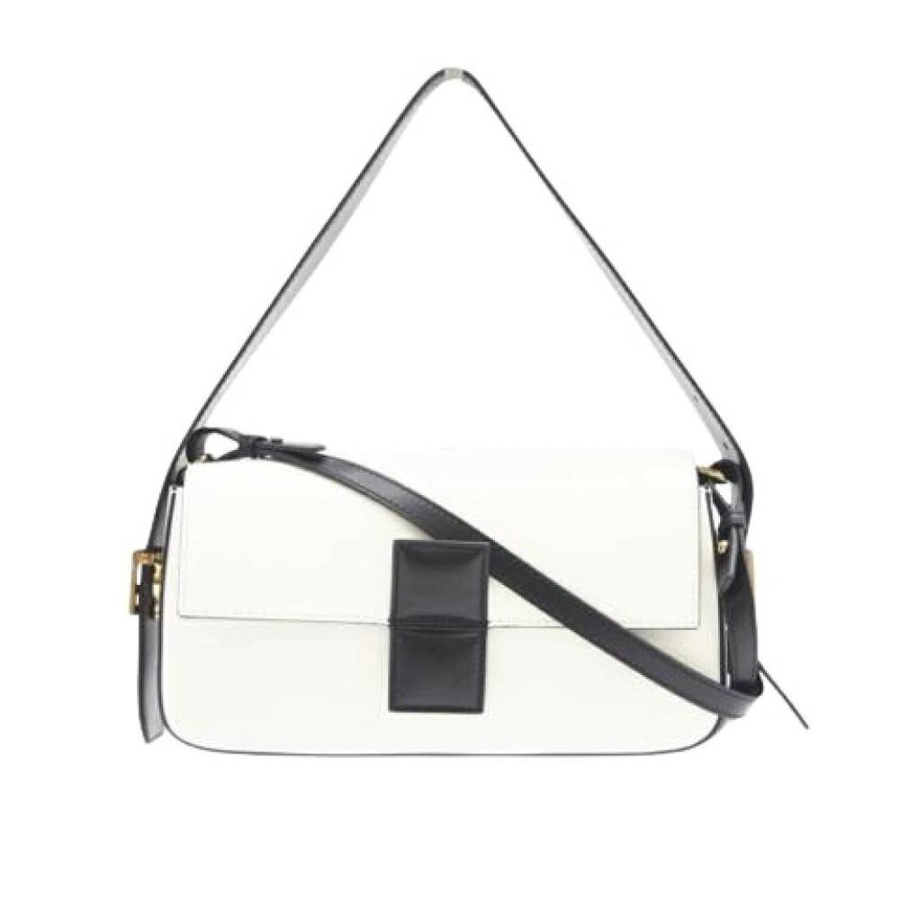 Fendi Vintage Pre-owned Vintage Skuldertaske - Vintage - Dame - Hvid - ONE SIZE - Uld
