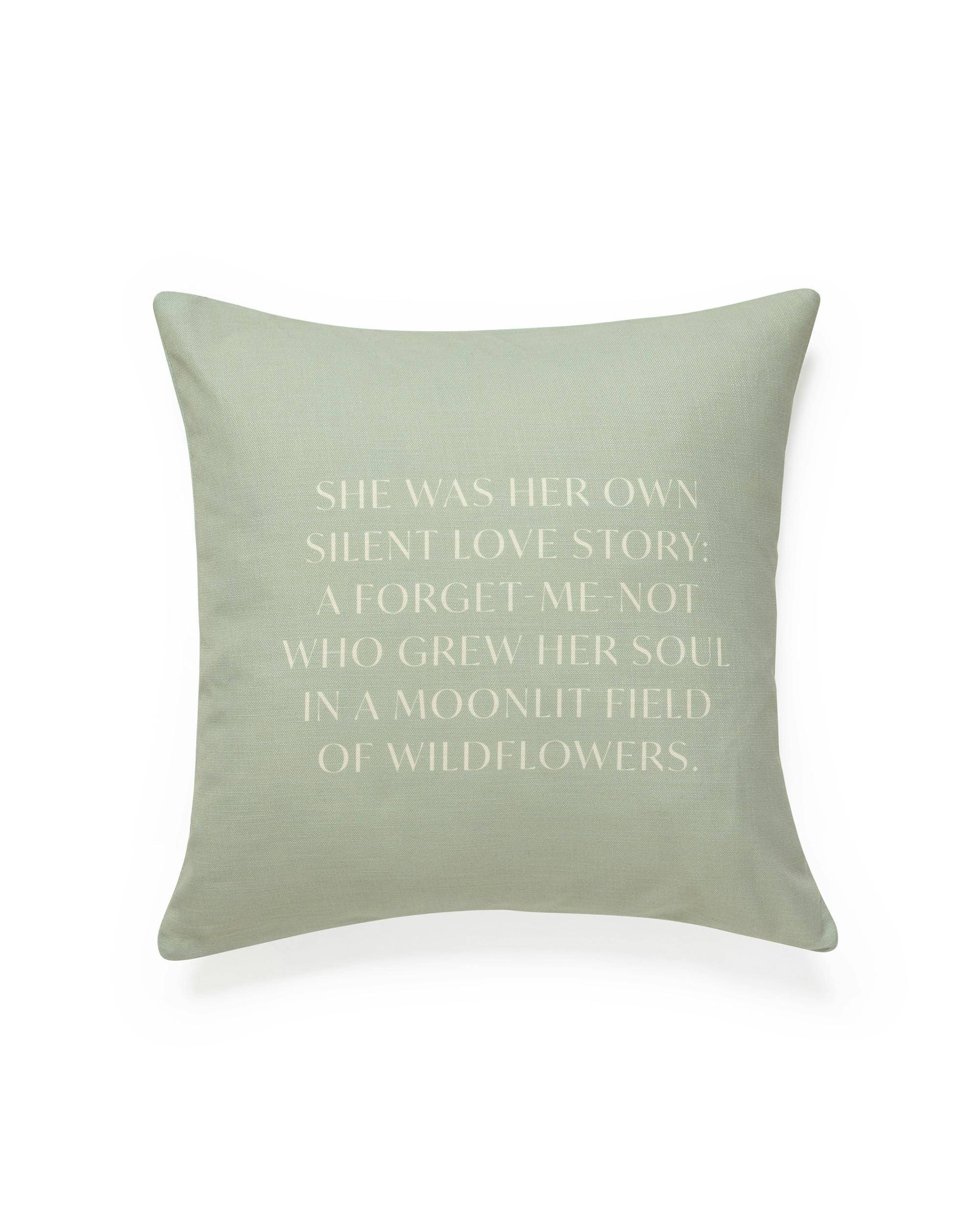 Silent Love Story Kuddfodral (50 x 50 cm)
