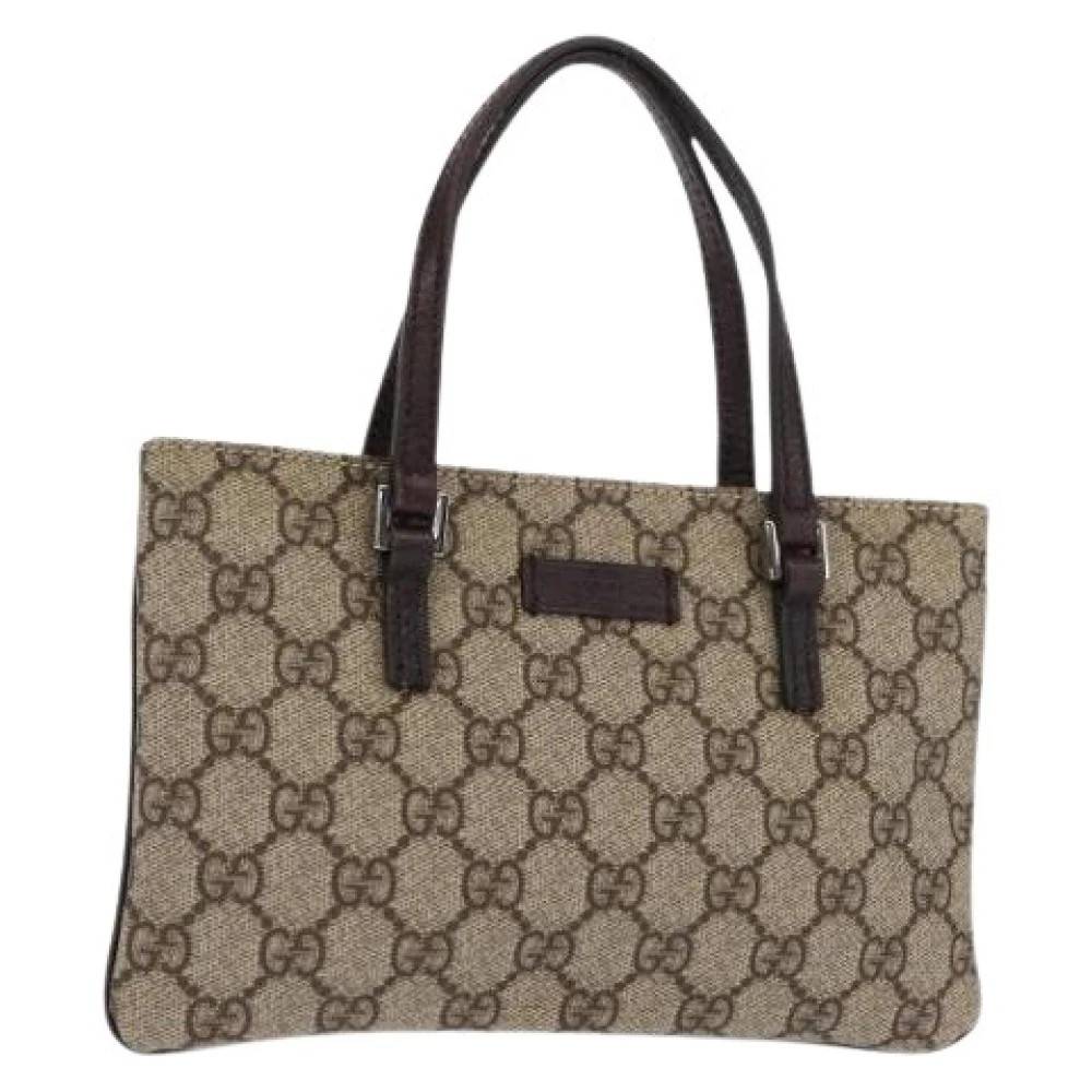 Gucci Vintage - Pre-owned Canvas Handväska Vintage - Dam - ONE Size -
