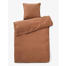 COMPLIMENTS Stone Bed Linen 150X210/50X60 cm |Orange |150X210;50X60 cm