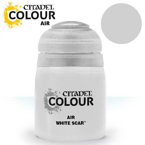 Airbrush Paint White Scar 24ml Airbrushfärg