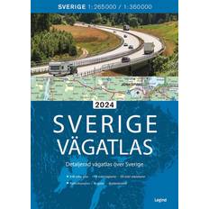 Sverige vägatlas 2024 - Legind kartor