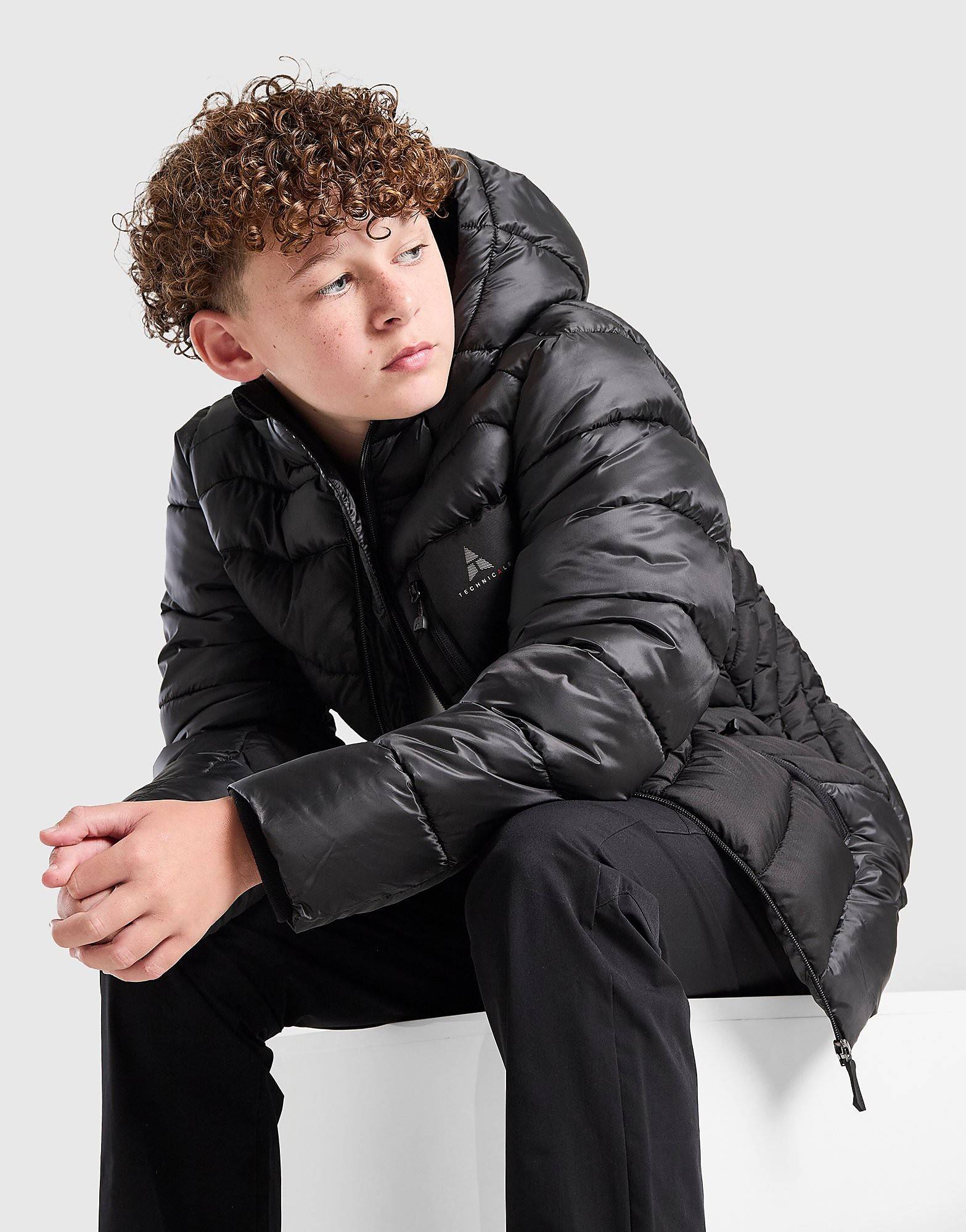 Technicals Strider Padded Bubble Jacket Junior, svart - 14-15Y