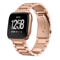 Metalarmbånd Fitbit Versa/Versa Lite/Versa 2 rose guld