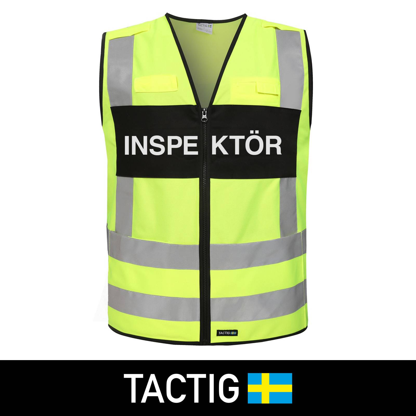 Reflexväst 'Inspektör' Klass 2, Tactig