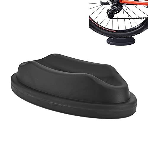 Cykel framhjulsstöd framhjul block rulltränare tillbehör framhjulsstöd, stativ stabilisera stöd för inomhus cykelträning och stationär cykel 22,8 x 11,8 x 5,7 cm