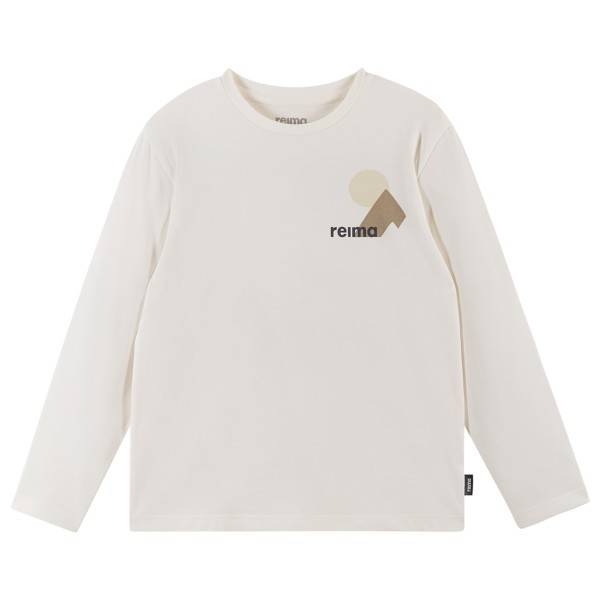 Reima Kid's Tosikiva Longsleeve Børn størrelse 158 farve grå/hvid