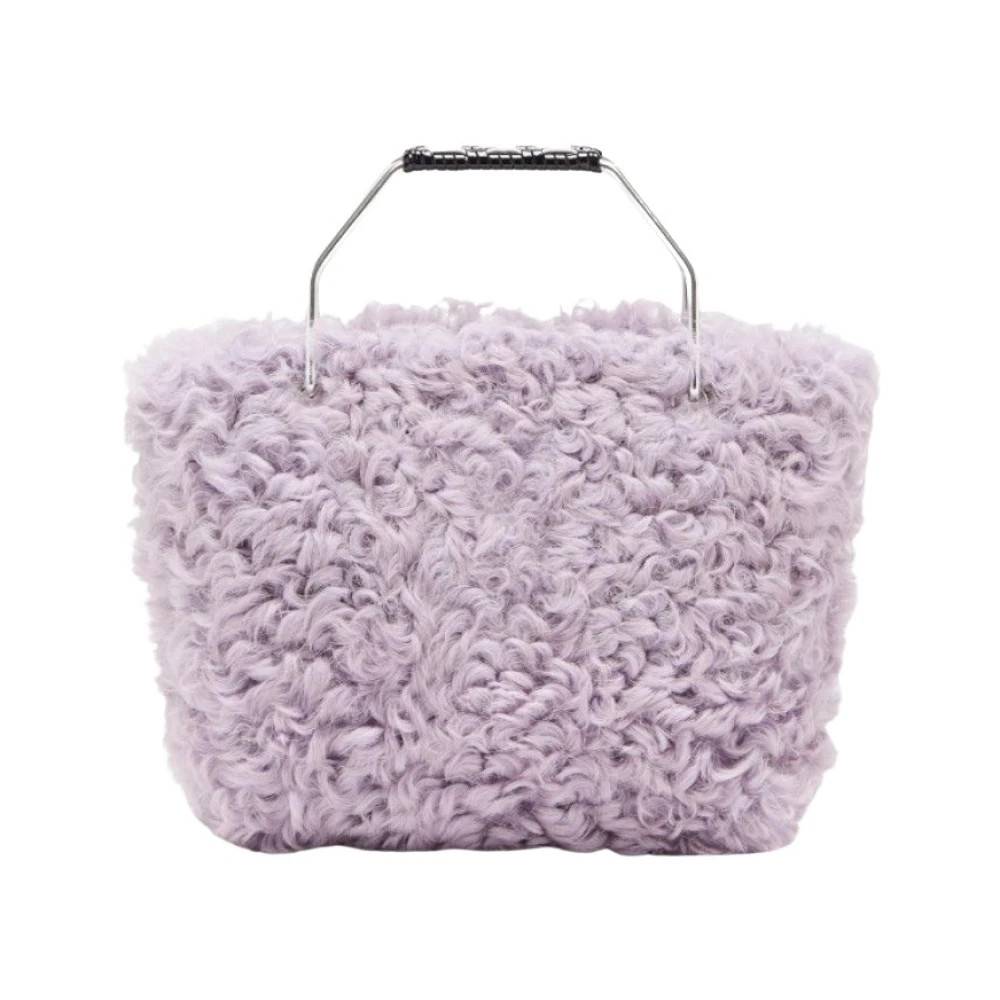 PLAN C Shopper Piccola - Tasker - Dame - Lilla - ONE SIZE -