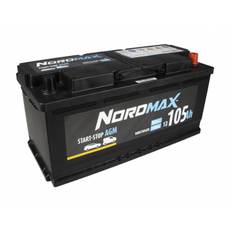 Nordmax AGM-batteri, 105Ah / 12V