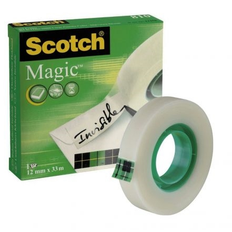 Scotch Magic Tape 3M 810 12mm x 33m - usynlig tape