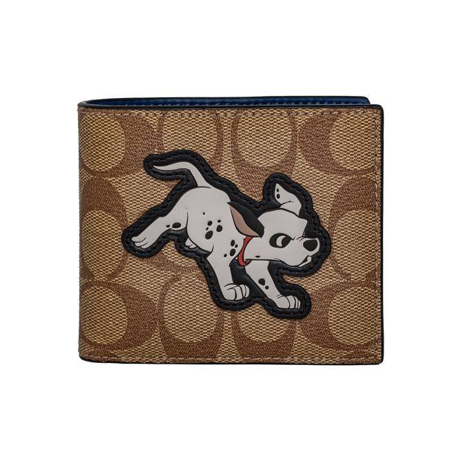Coach X Disney 3 In 1 Wallet Men Wallet Brown 91655-QBOMH Basic Set (Bag+Dust Bag)