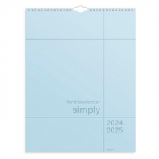 Familie Studiekalender, Simply, 24/25