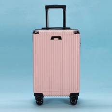 20-inch    Kvinnors Rullande Bagage Med Hjul , Stor Kapacitet , Lätt , Lämplig För resan , Business Snubbla , Studenter , Med lås Portfölj Bärbar  Ca - Rosa - 20 inch