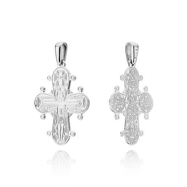 Dagmarkors i sølv - 15x13 mm De 5 BNH